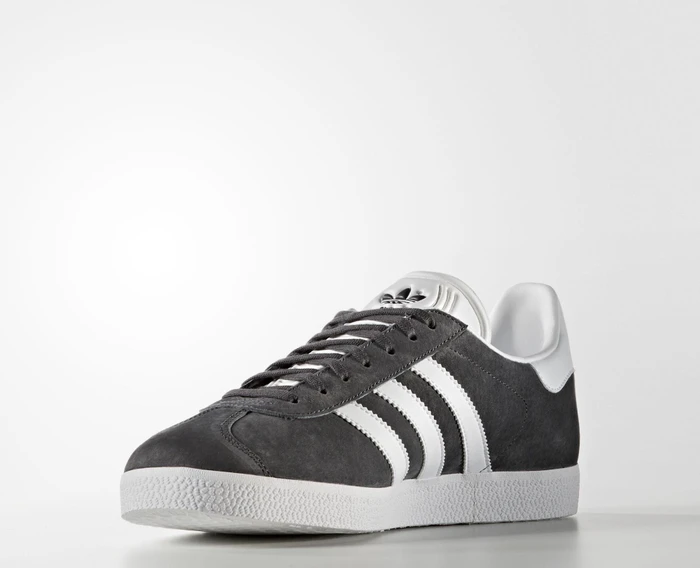 adidas Gazelle solid grey/white/gold met (Herren)