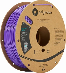 Polymaker PolyLite PETG, violett, Spule, 1.75mm, 1.00kg