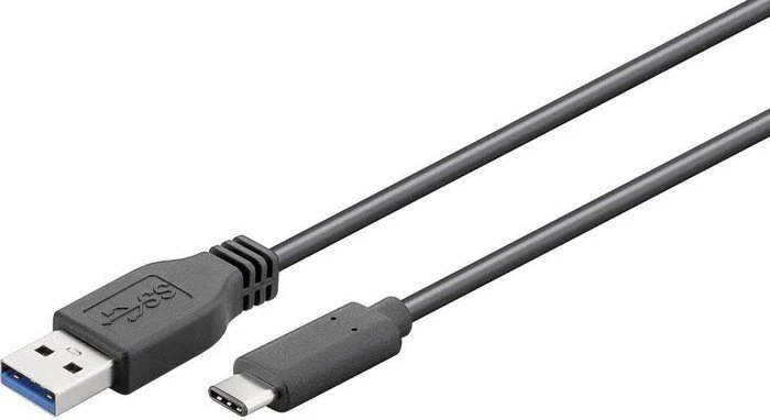 goobay USB 3.0 Kabel, USB-A 3.0/USB-C 3.0, 1m