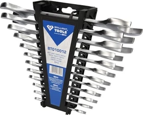 Brilliant Tools Doppelmaulschlüssel Schraubenschlüsselsatz, 12-tlg.