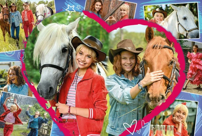 Schmidt Spiele Bibi & Tina Kinderpuzzle zur TV Serie Motiv 3
