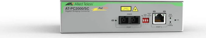 Allied Telesis PC2000/SC, RJ-45, SC-Duplex, PoE+