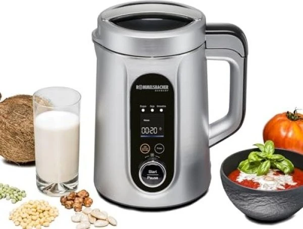 Rommelsbacher SVD 1400 Vera Veggie Drink & Suppen Bereiter Standmixer mit Kochfunktion