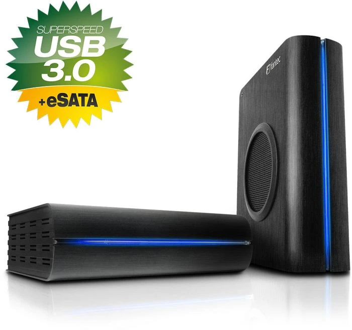 Fantec DB-F8U3e, schwarz, 4TB, USB-B 3.0/eSATA