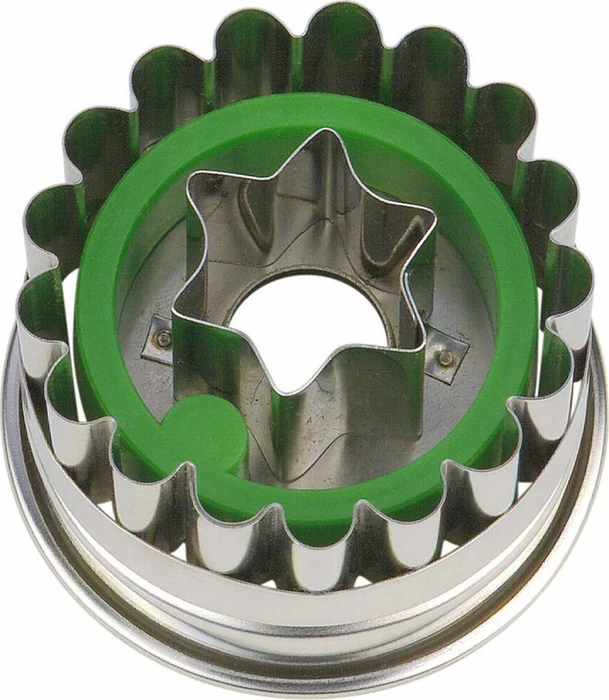 Städter Linzer-Ausstecher mit Auswerfer Linzer Stern 4.8cm