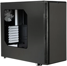 Fractal Design Define R4 Black Pearl, Acrylfenster, schallgedämmt