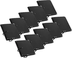 Classic Cantabile Notenmappe Deluxe schwarz, 10 Stück