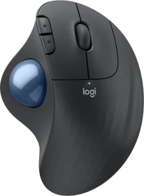 Logitech Ergo M575S Silent Wireless Trackball, Graphite, Logi Bolt, Bluetooth