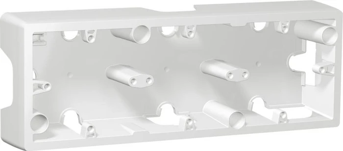 Legrand Galea Life Aufputz-Gehäuse 3-fach, ultraweiß