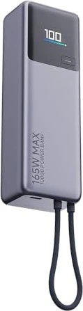 Xiaomi 165W Power Bank 10000mAh (Integrated Cable) silber