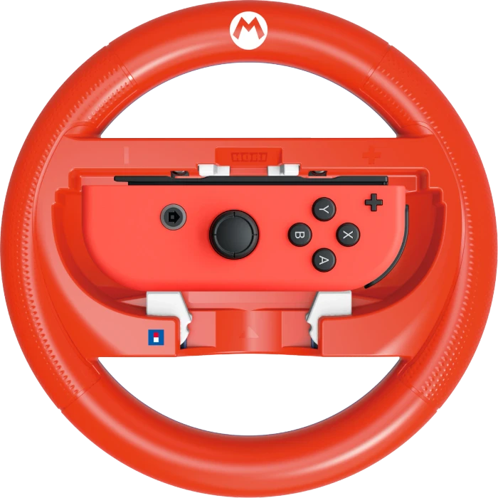 Hori Mario Kart Racing Wheel Attachment Mario rot/blau (Switch 2)