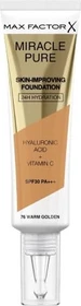 Max Factor Miracle Pure Skin-Improving Hydrating Foundation 76 warm golden LSF30, 30ml