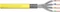 Digitus Professional Twisted-Pair Duplex Verlegekabel Dca, Cat7a, S/FTP, ohne Stecker, 100m, gelb Vorschaubild