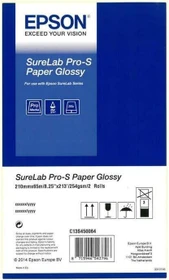 Epson SureLab Pro-S Paper Glossy BP Universalpapier glänzend, A4, 254g/m², 65m, 2 Rollen