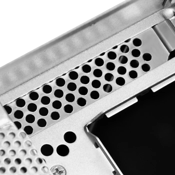 SilverStone Case Storage CS01, silber, Mini-ITX