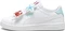 Puma Smash 3.0 Badges puma white/safe lake/red fire (Junior) Vorschaubild