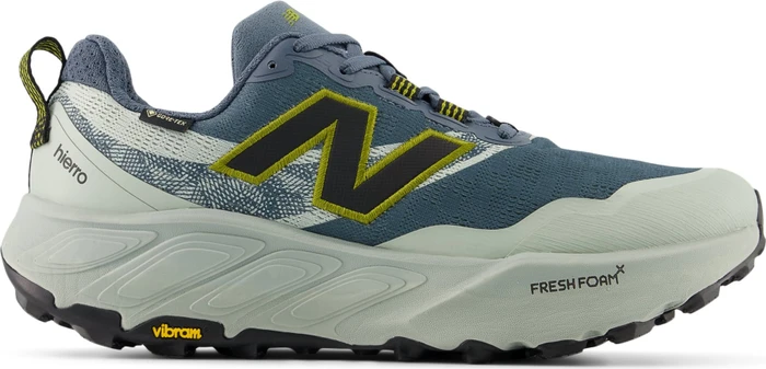 New Balance Fresh Foam X Hierro v9 Gore-Tex shadow blue/sea moss (Herren)