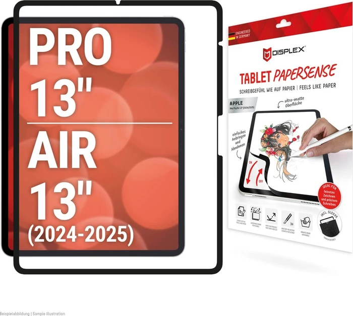 Displex PaperSense für Apple iPad Pro 13" (2024/2025), Apple iPad Air 13" (2024/2025)