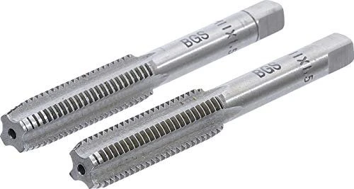 BGS technic Gewindebohrer mit Vor- und Fertigschneider, M11, 2 Stück