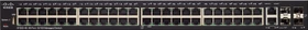 Cisco SF350 Rackmount Managed Switch, 48x RJ-45, 2x SFP, 2x RJ-45/SFP (SF350-48-K9)