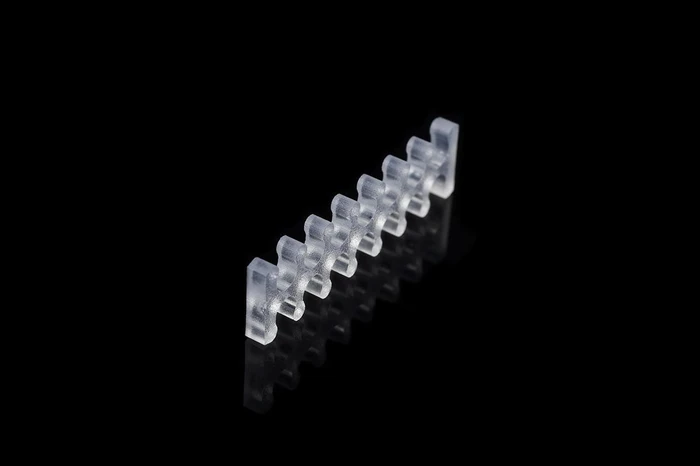 Alphacool Eiskamm X14 Kabelkamm 3mm, klar, 4er-Pack