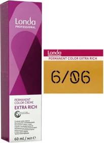 Londa Professional Permanent Color Crème 6/06 dunkelblond natur-violett, 60ml