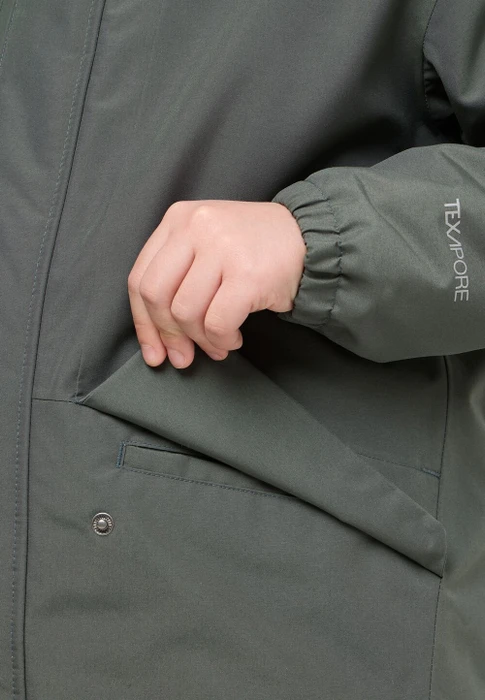 Jack Wolfskin Cosy Bear Funktionsjacke slate green (Junior)