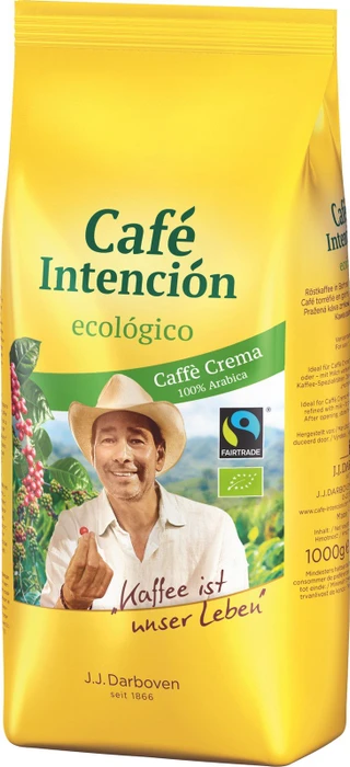 Darboven Café Intención ecológico Caffe Crema Kaffeebohnen, 1.00kg
