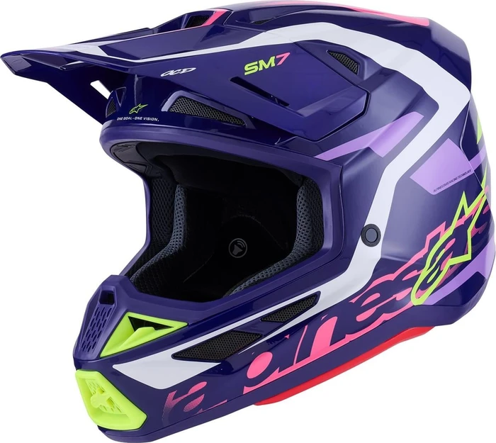 Alpinestars S-M7 Deed violett/rosa
