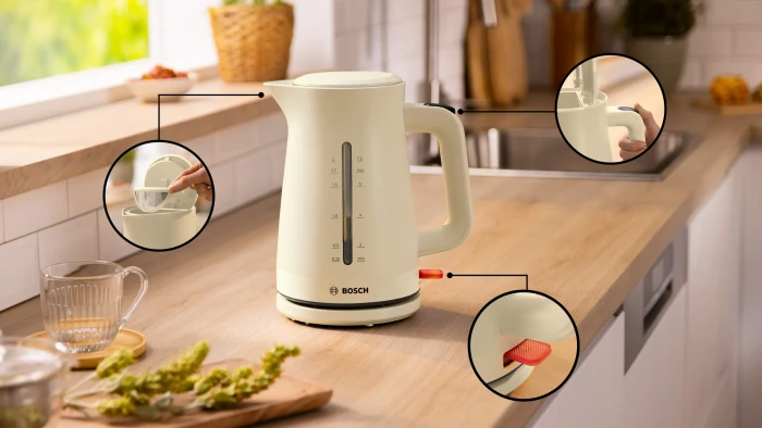 Bosch TWK3M127GB MyMoment 1.7l cream
