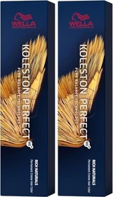 Wella Koleston Perfect Me+ Rich Naturals Haarfarbe 8/2 hellblond matt, 60ml