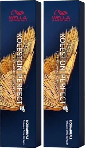 Wella Koleston Perfect Me+ Rich Naturals Haarfarbe 8/2 hellblond matt, 60ml