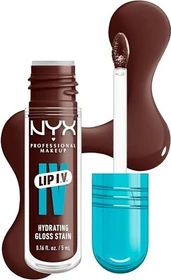 NYX Lip I.V. Hydrating Gloss Stain mocha me wet, 5ml
