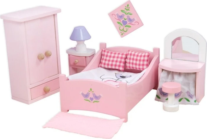 Le Toy Van SugarPlum Puppenhausmöbel Schlafzimmer