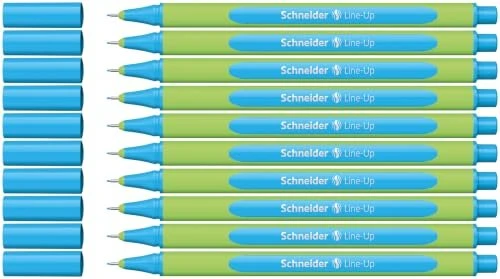 Schneider Line-Up Tintenroller (Mine) mineral blue/grün, 10er-Pack