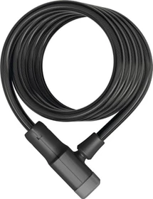 ABUS Primo 5510K/180 + Halter SCMU Spiralkabelschloss, Schlüssel schwarz