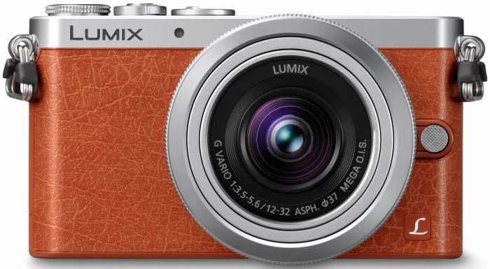 Panasonic Lumix DMC-GM1 orange mit Objektiv Lumix G Vario 12-32mm 3.5-5.6 ASPH OIS