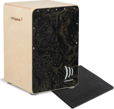 Schlagwerk Cajon la Perù Night Burl Medium