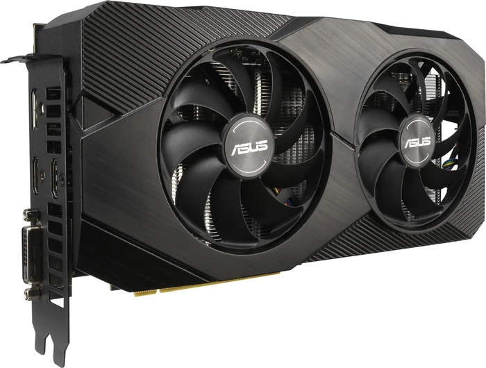 ASUS Dual GeForce RTX 2060 EVO, DUAL-RTX2060-12G-EVO, 12GB GDDR6, DVI, 2x HDMI, DP