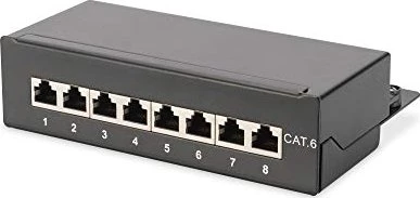 Digitus Professional Desktop Patchpanel, 8-Port