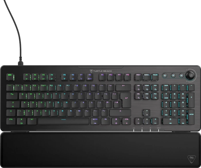 Turtle Beach Vulcan II XP, schwarz, LEDs RGB, TITAN HS Linear Red, USB, UK