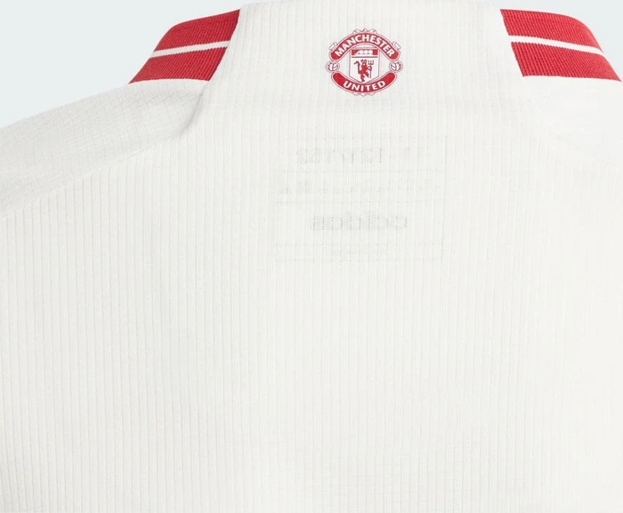 adidas Manchester United 2023/2024 Ausweichtrikot langarm cloud white (Junior)
