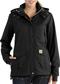 Carhartt Storm Defender Relaxed Fit Heavyweight Funktionsjacke schwarz (Damen)