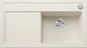 Blanco Zenar 5 S InFino Becken rechts mit Ablauffernbedienung softweiß