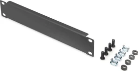 Digitus 10" Blindblende, RAL 9005, 1HE
