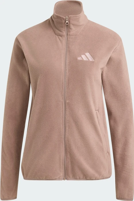 adidas Terrex Multi Essentials Fleece Jacke trace brown (Damen)