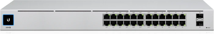 Ubiquiti UniFiSwitch 24 Rackmount Gigabit Managed Switch, 24x RJ-45, 2x SFP, 95W PoE+