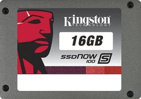 Kingston SSDNow S100 16GB, 2.5" / SATA 3Gb/s