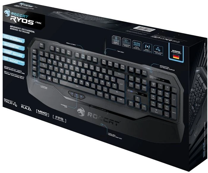 Roccat Ryos MK, MX BLACK, USB, DE