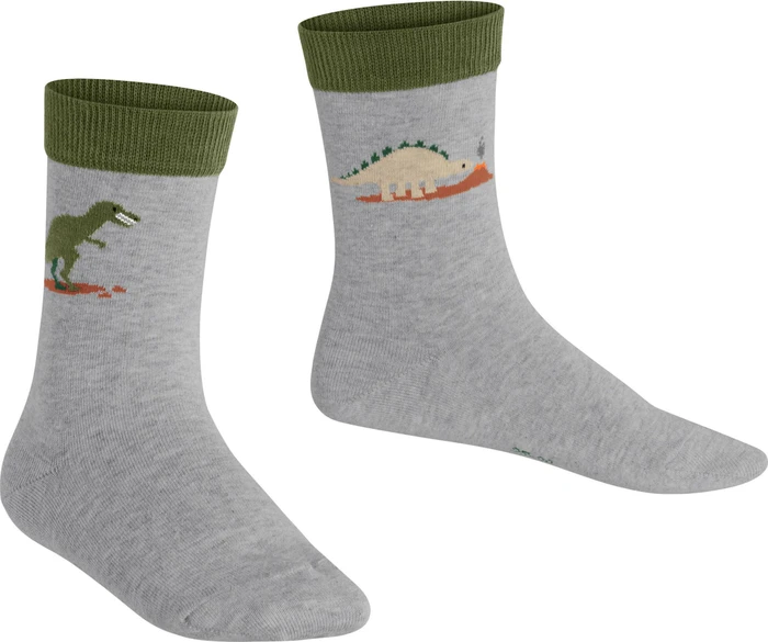 Falke Dinosaurs Socken lt. heather (Junior)